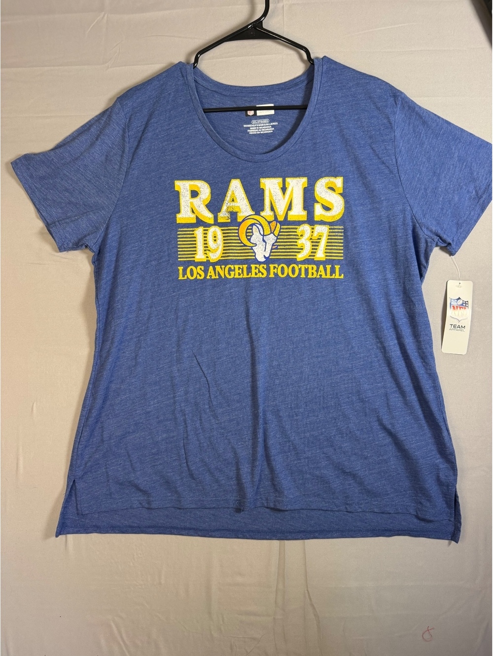 NFL Team Apparel Los Angeles Rams T-Shirt Women’s 2XL